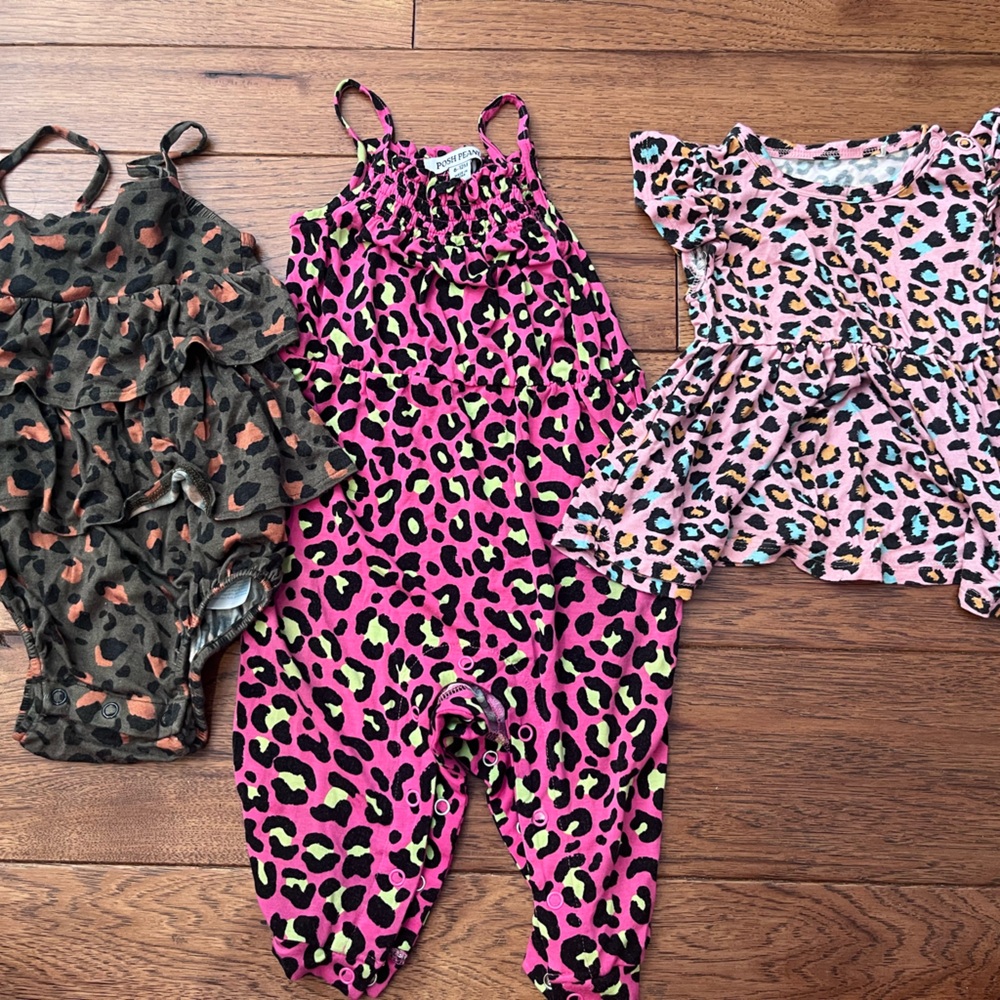 Posh Peanut 6-12mo camo outfits